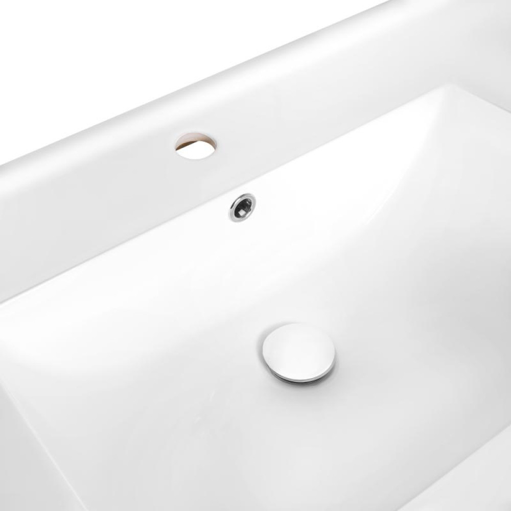 Раковина Qtap Albatross 5C White з донним клапаном QT01115080CW