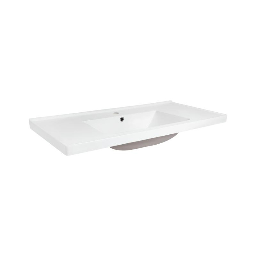 Раковина Qtap Albatross 5C White з донним клапаном QT01115100CW