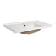 Раковина Qtap Albatross Q White з донним клапаном QT01115100QW