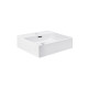 Раковина Qtap Nando K White з донним клапаном QT12117041KW