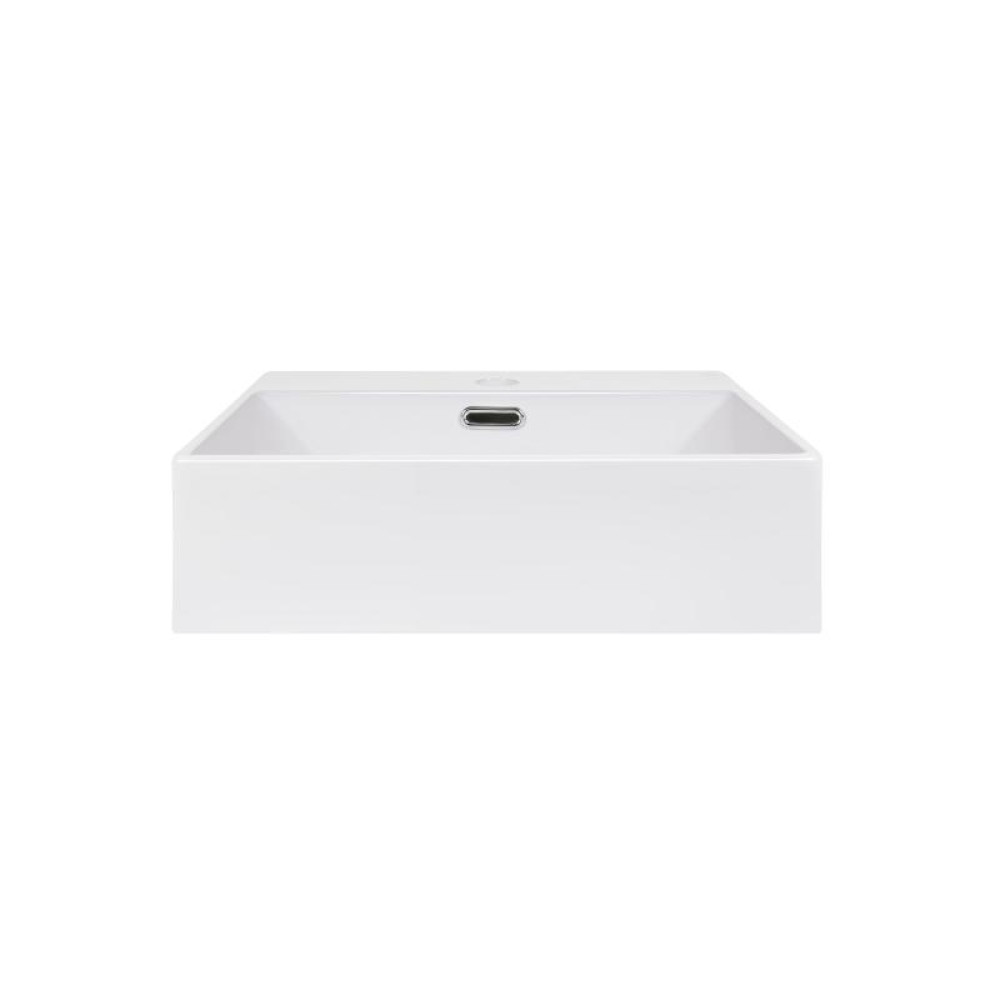 Раковина Qtap Nando K White з донним клапаном QT12117041KW