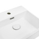 Раковина Qtap Nando K White з донним клапаном QT12117041KW