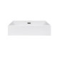 Раковина Qtap Nando K White з донним клапаном QT12117050KW