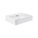 Раковина Qtap Nando K White з донним клапаном QT12117050KW