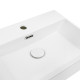 Раковина Qtap Nando K White з донним клапаном QT12117050KW