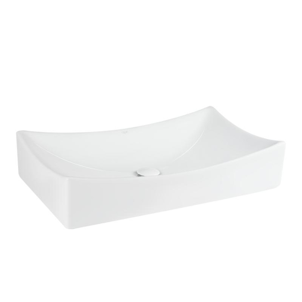 Раковина-чаша Qtap Crow White з донним клапаном QT05117065HW