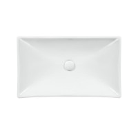 Раковина-чаша Qtap Crow White з донним клапаном QT05117065HW