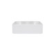 Раковина-чаша Qtap Crow White з донним клапаном QT05117040JW