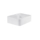 Раковина-чаша Qtap Crow White з донним клапаном QT05117040JW