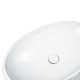 Раковина-чаша Qtap Leo White з донним клапаном QT11117060GW