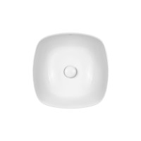 Раковина-чаша Qtap Kolibri White с донным клапаном QT10117040TW