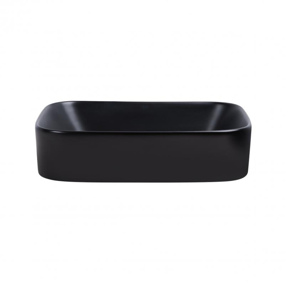 Раковина-чаша Qtap Scorpio Matt black з донним клапаном QT14112242MBMB