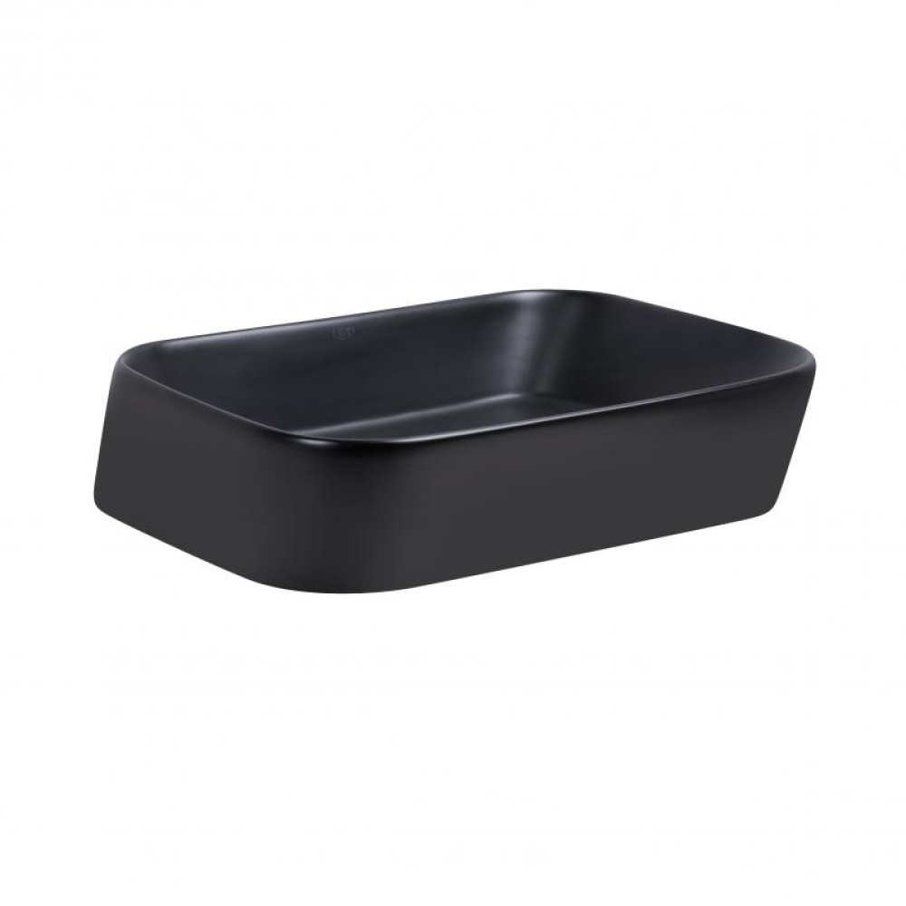 Раковина-чаша Qtap Scorpio Matt black з донним клапаном QT14112242MBMB