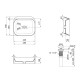 Раковина-чаша Qtap Scorpio Matt black з донним клапаном QT14112242MBMB