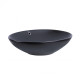 Раковина-чаша Qtap Dove Matt black з донним клапаном QT063077MBMB2MB