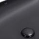 Раковина-чаша Qtap Robin Matt black з донним клапаном QT132143PMBMB