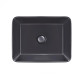 Раковина-чаша Qtap Tern Matt black з донним клапаном QT172074MBMB