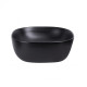 Раковина-чаша Qtap Kolibri Matt black з донним клапаном QT10112144MBMB