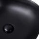 Раковина-чаша Qtap Kolibri Matt black з донним клапаном QT10112144MBMB