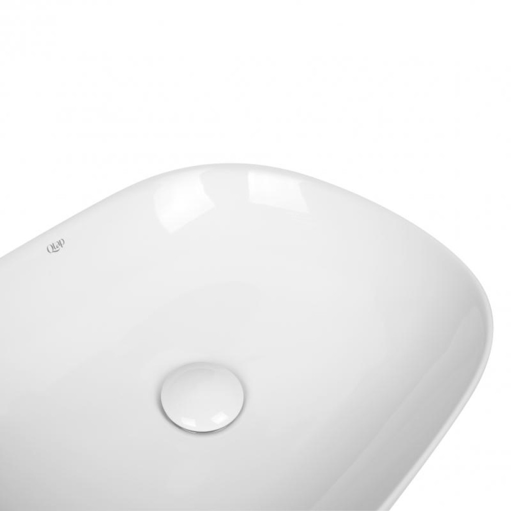 Раковина-чаша Qtap Aquarius White з донним клапаном QT21112185W