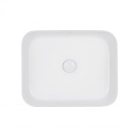 Раковина-чаша Qtap Tern White с донным клапаном QT17112195W