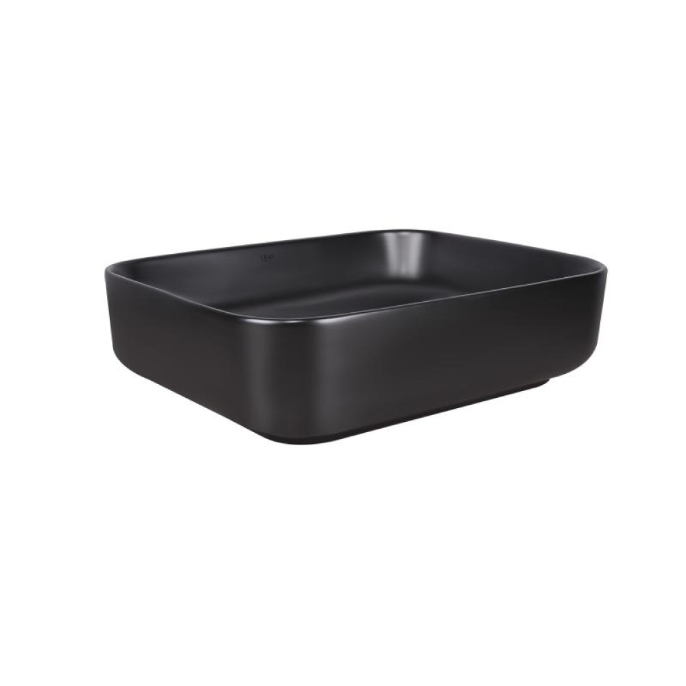 Раковина-чаша Qtap Tern Matt black з донним клапаном QT172195MBMB