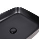 Раковина-чаша Qtap Tern Matt black з донним клапаном QT172195MBMB