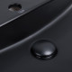 Раковина-чаша Qtap Scorpio Matt black з донним клапаном QT142202MBMB