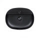 Раковина-чаша Qtap Scorpio Matt black з донним клапаном QT142202MBMB