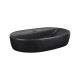 Раковина-чаша Qtap Scorpio Matt black з донним клапаном QT142203MBMB