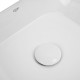 Раковина-чаша Qtap Scorpio White з донним клапаном QT14112241W