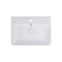 Раковина Qtap Virgo White с донным клапаном QT18112253W