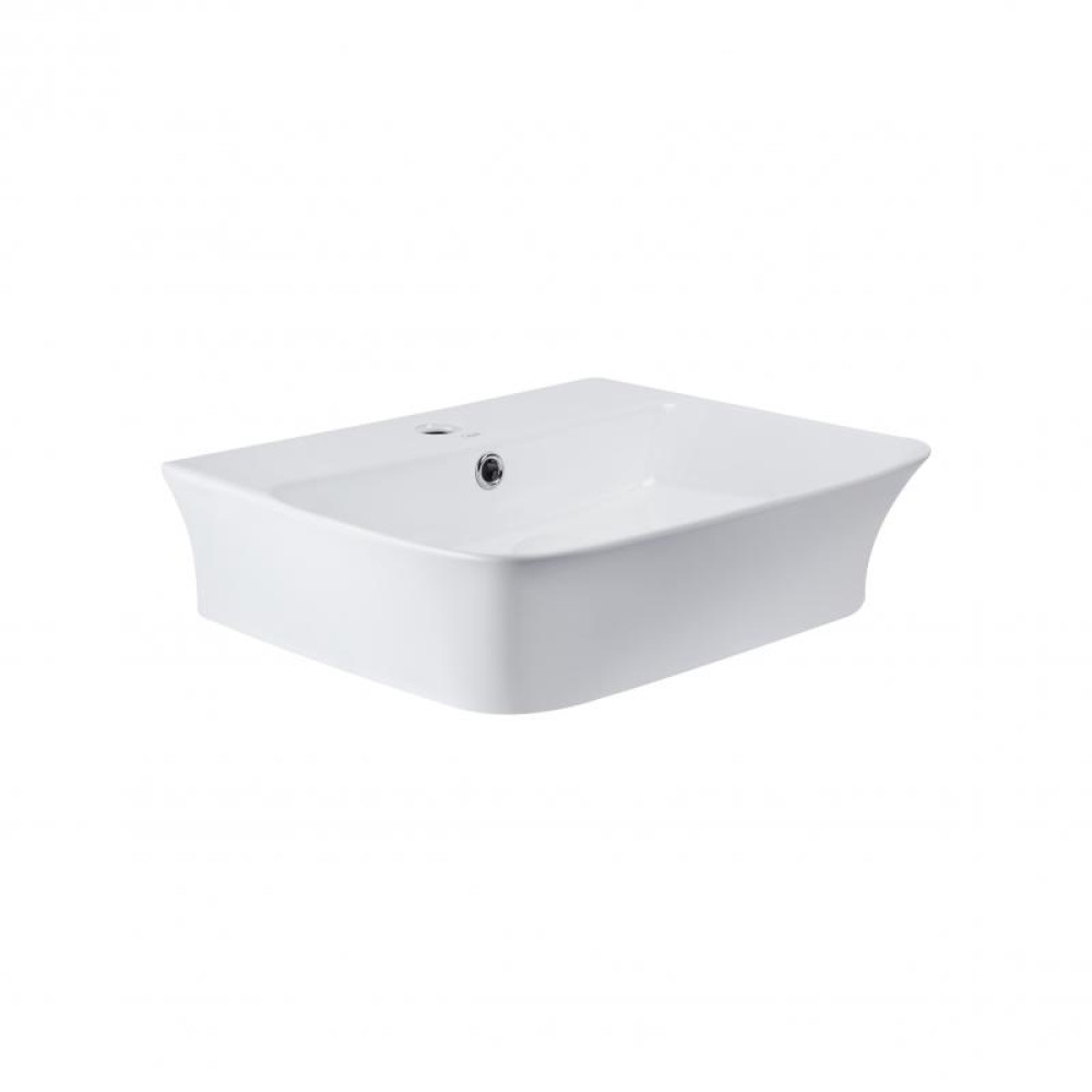 Раковина Qtap Virgo White з донним клапаном QT18112258W