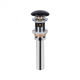 Раковина Qtap Nando LT Matt black з донним клапаном QT12112173MBMB