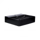 Раковина Qtap Nando LT Matt black з донним клапаном QT12112173SMBMB