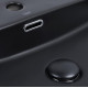 Раковина Qtap Nando LT Matt black з донним клапаном QT12112173SMBMB