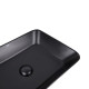 Раковина-чаша Qtap Virgo Matt black з донним клапаном QT18112261MBMB
