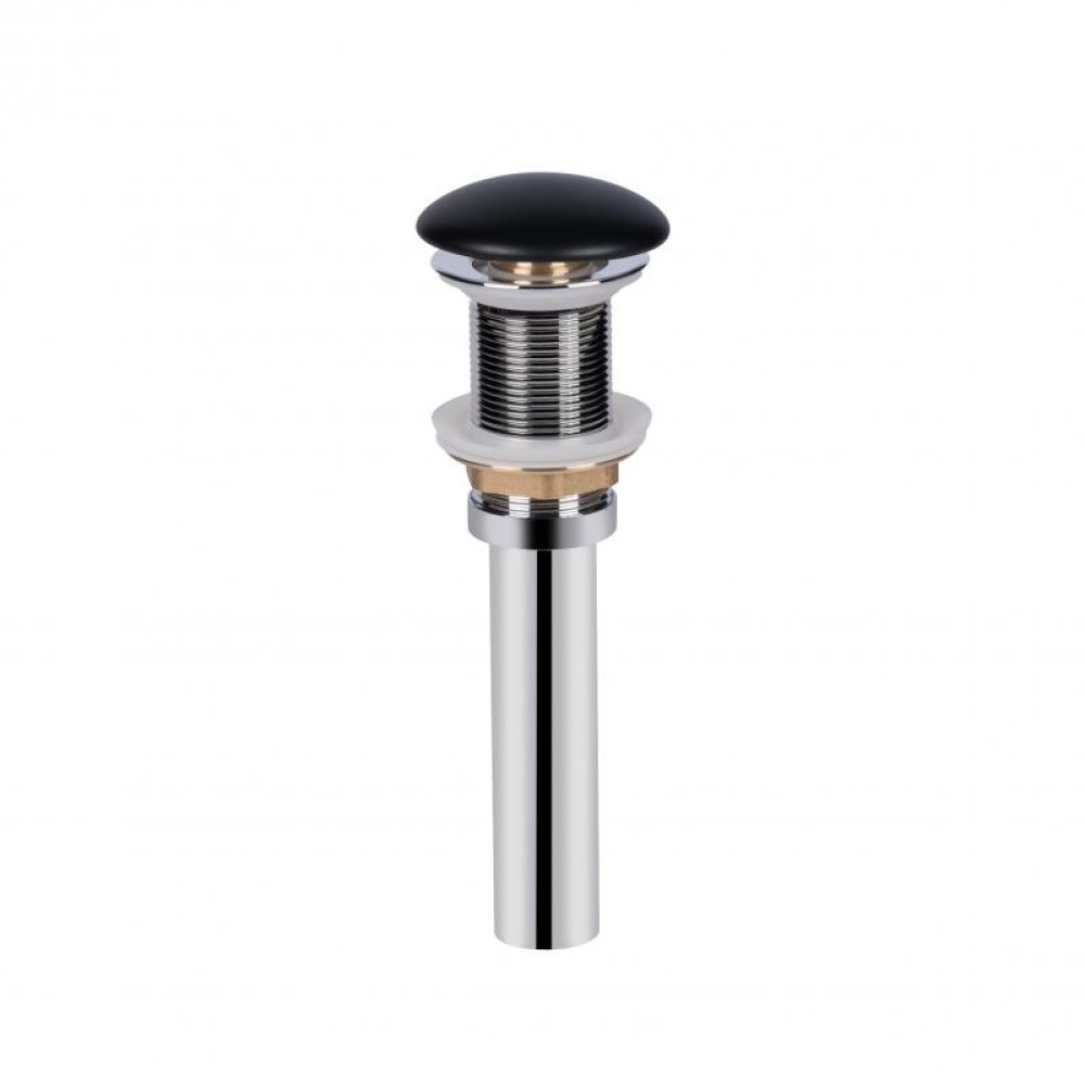 Раковина-чаша Qtap Virgo Matt black з донним клапаном QT18112261MBMB
