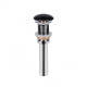Раковина-чаша Qtap Virgo Matt black з донним клапаном QT18112261MBMB
