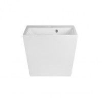 Раковина-моноблок QTAP Tern QT1711G803W з донним клапаном