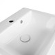 Раковина-моноблок QTAP Tern QT1711G803W з донним клапаном