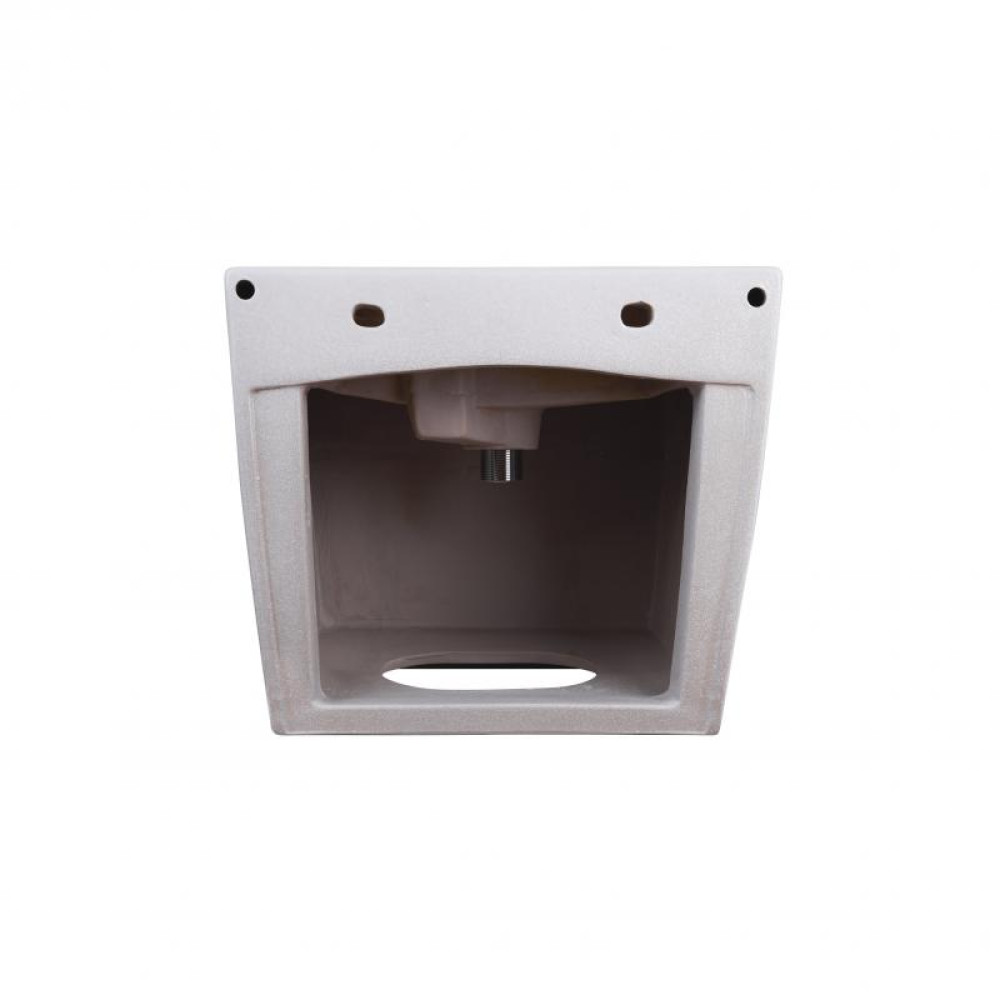 Раковина-моноблок QTAP Tern QT1711G803W з донним клапаном