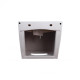 Раковина-моноблок QTAP Tern QT1711G803W з донним клапаном
