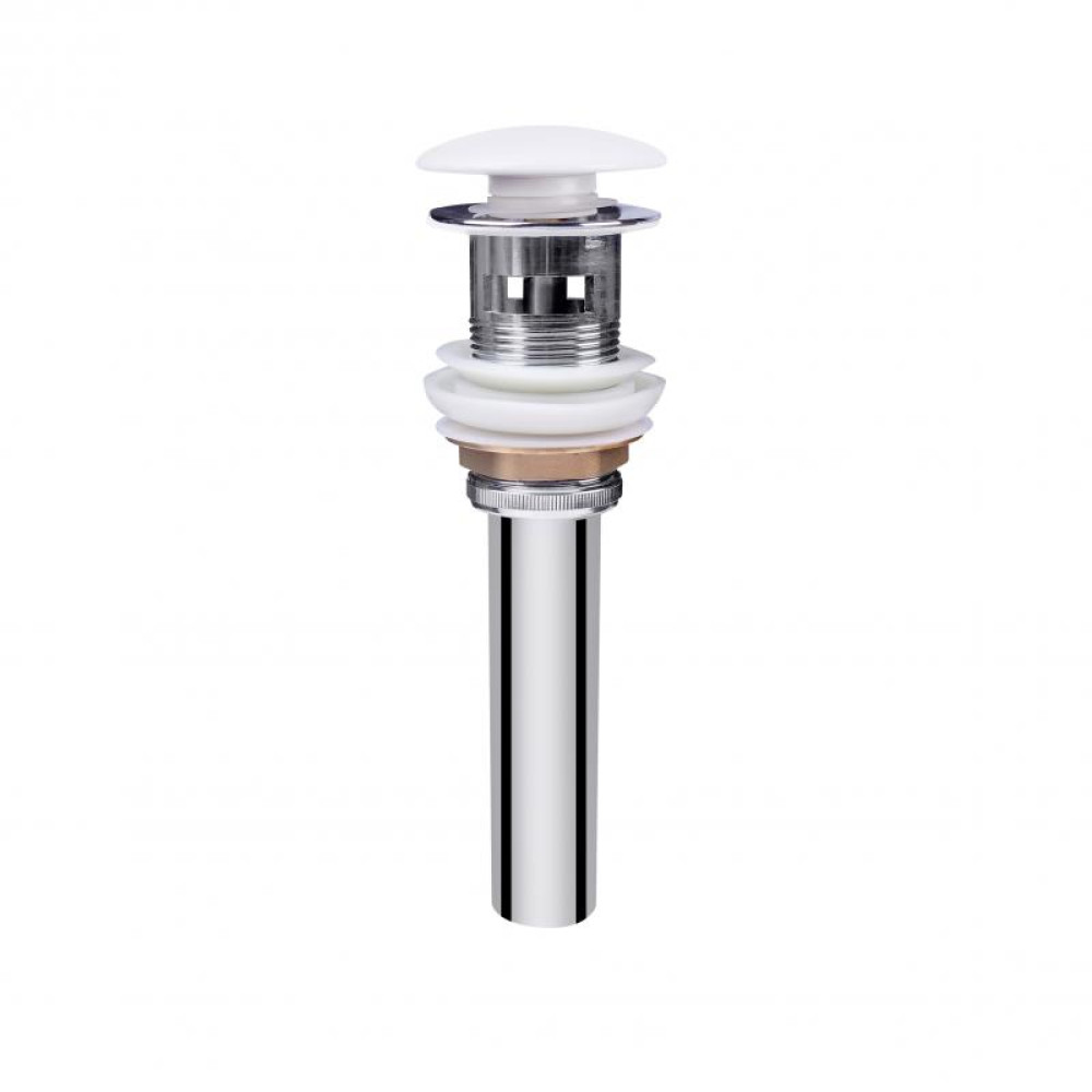 Раковина-моноблок QTAP Tern QT1711G803W з донним клапаном