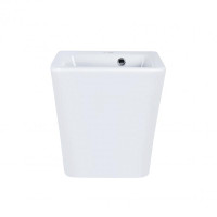Раковина подвесная моноблок Qtap Tern с донным клапаном QT1711G808W