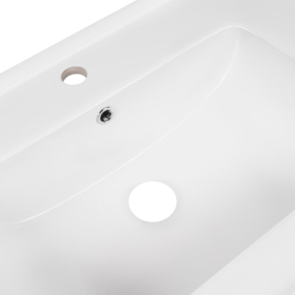 Раковина Qtap Albatross E49 White без донного клапана QT01119100E49W1