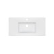 Раковина Qtap Albatross E49 White без донного клапана QT01119100E49W1