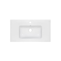 Раковина Qtap Albatross E49 White без донного клапана QT01119090E49W1
