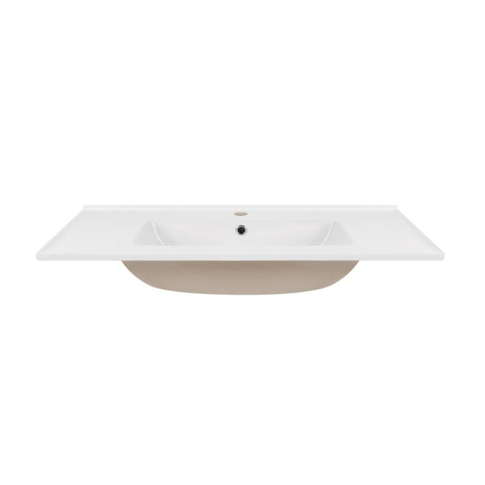 Раковина Qtap Albatross E49 White без донного клапана QT01119090E49W1