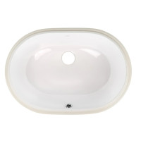 Раковина Qtap Stork без донного клапана QT15116030WN